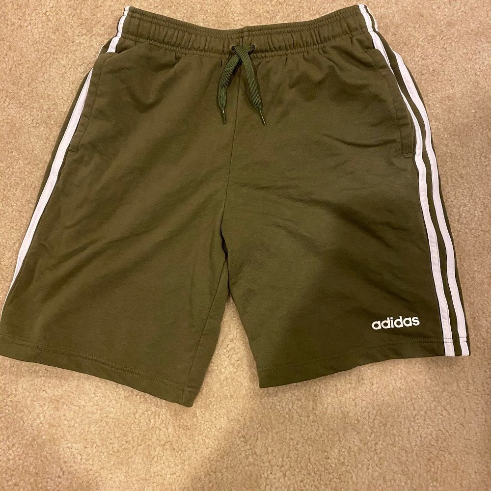 Vintage Style Green Adidas Shorts